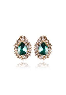Qawiya Crystal Elegant Evening Earring