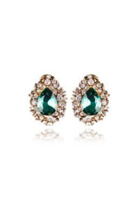 Qawiya Crystal Elegant Evening Earring
