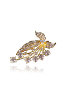 Laela Crystal Elegant Evening Brooch