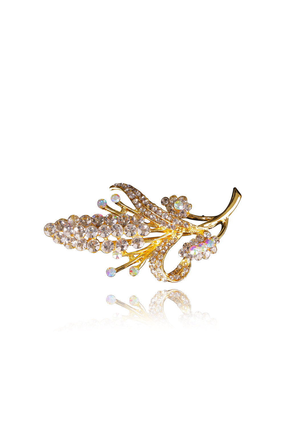 Lamis Crystal Elegant Evening Brooch