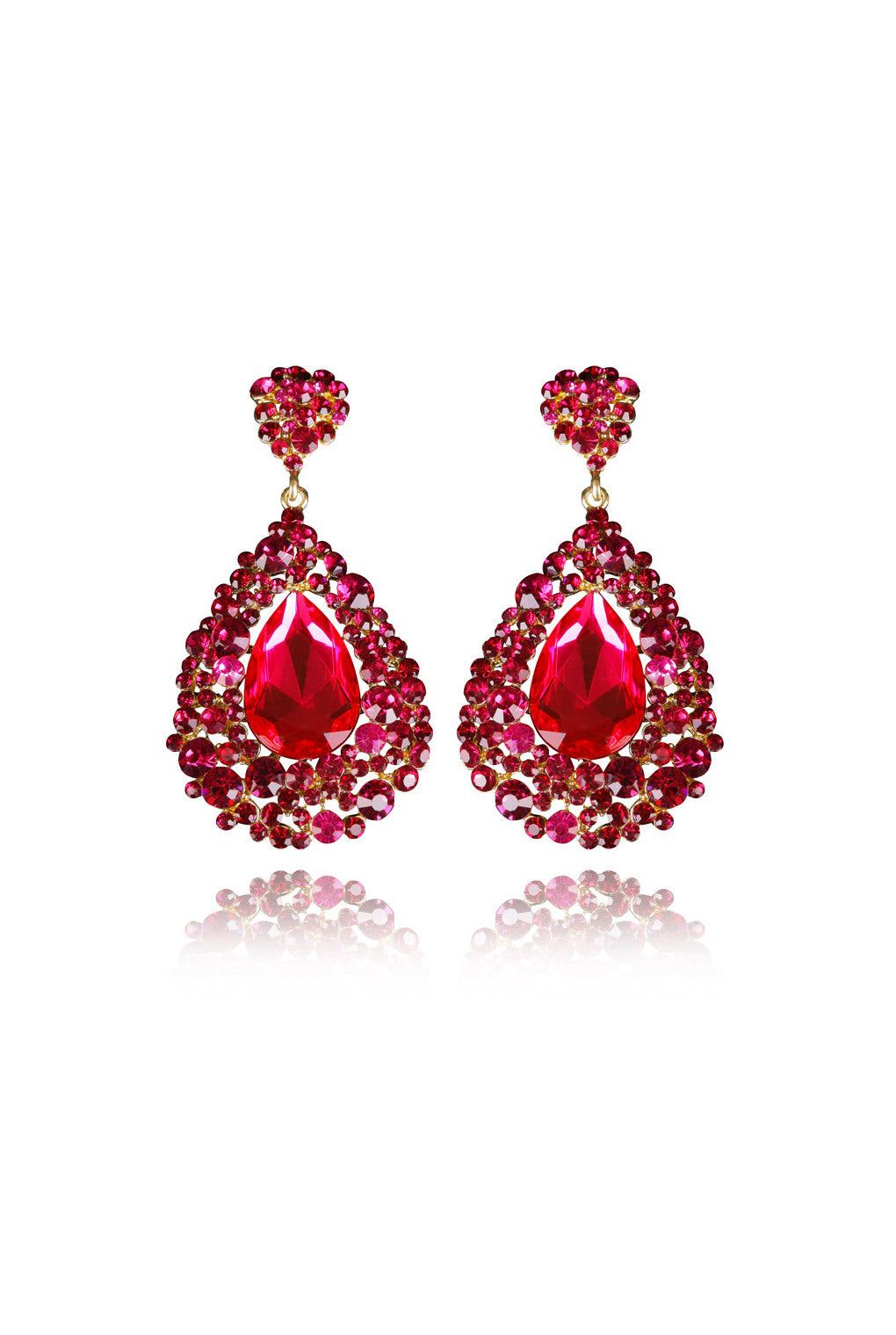 Qadira Crystal Elegant Evening Earring
