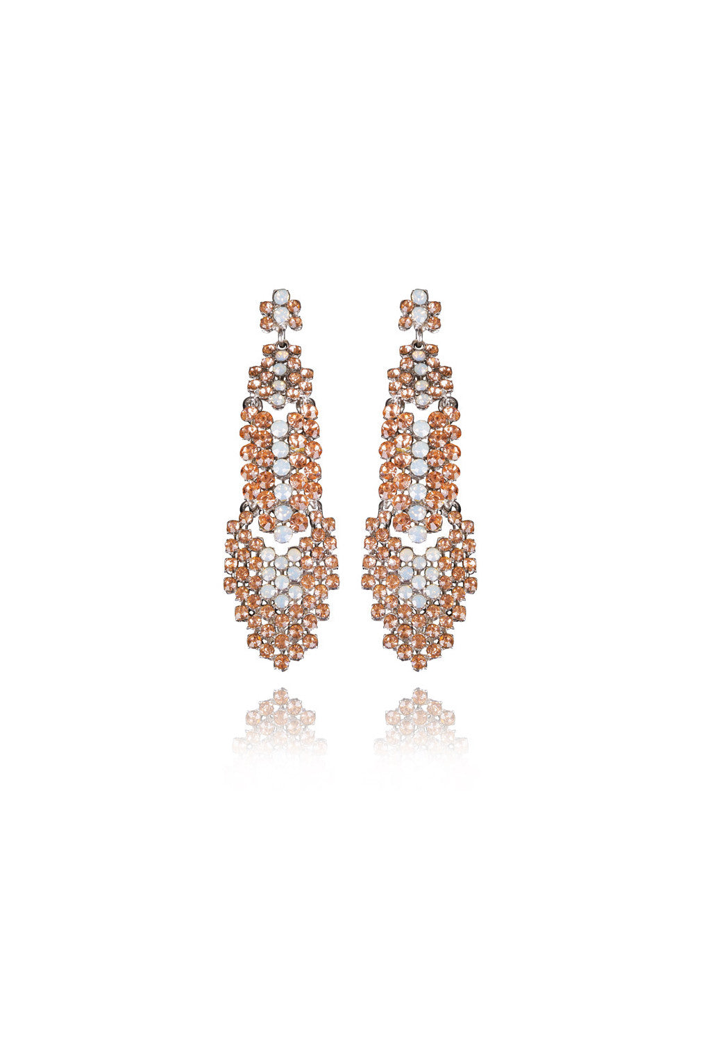 Qadirah Crystal Elegant Evening Earring