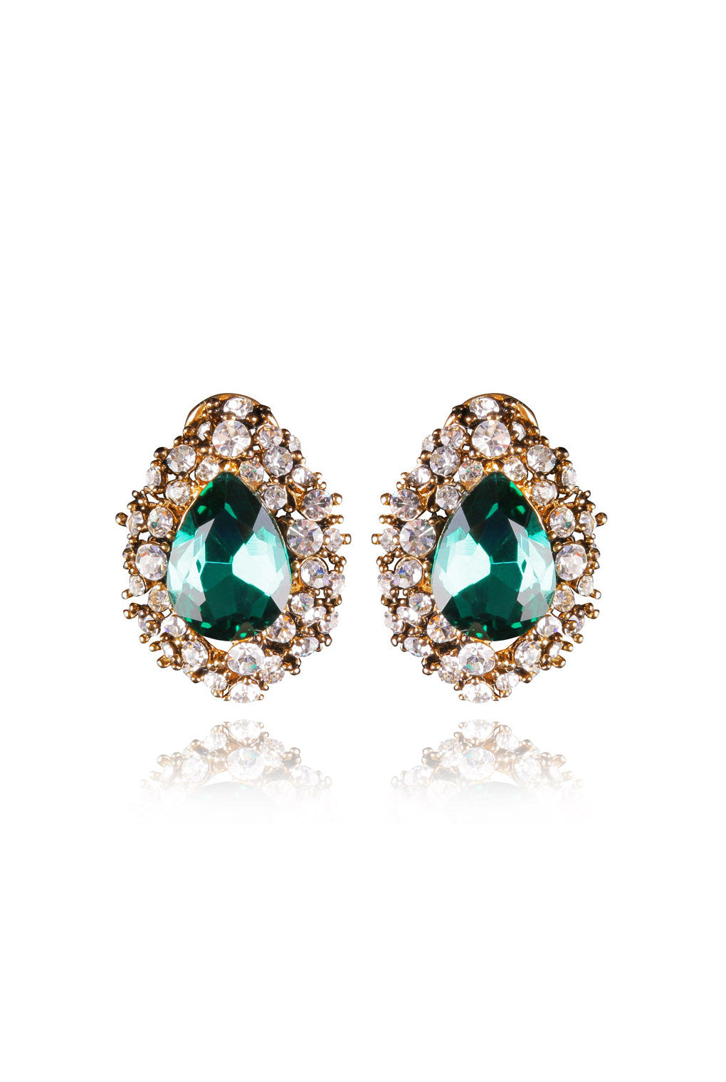 Qawiya Crystal Elegant Evening Earring
