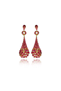 Raanana Crystal Elegant Evening Earring