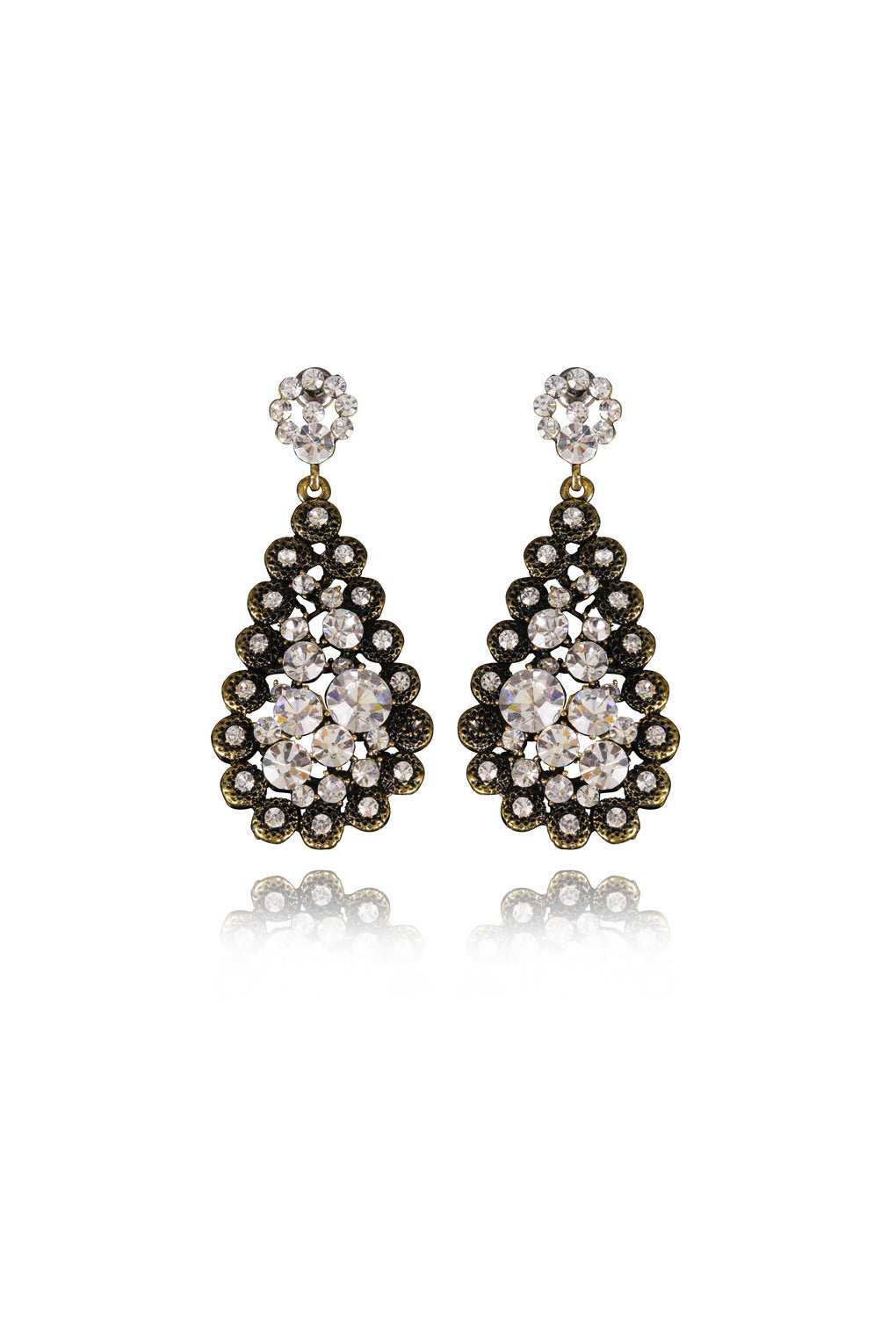 Rabi Crystal Elegant Evening Earring