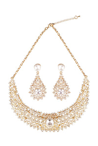 Layia Crystal Elegant Evening Neckless
