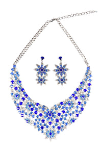 Lilly Crystal Elegant Evening Neckless