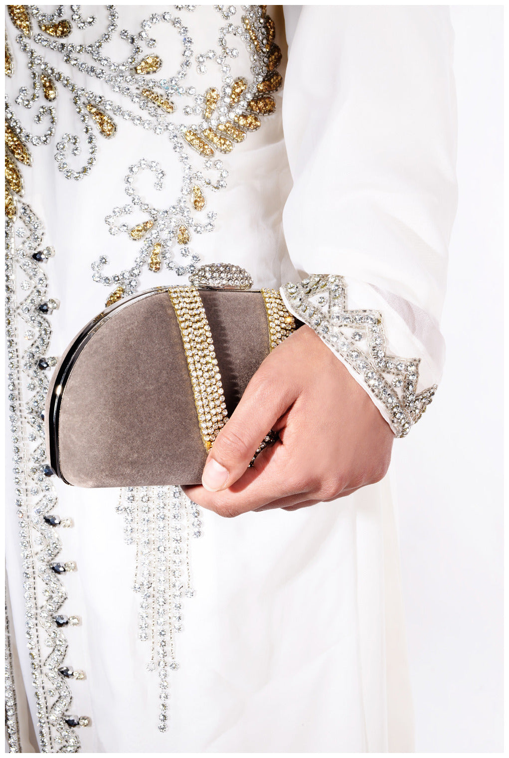 Maisha Crystal Elegant Evening Bag