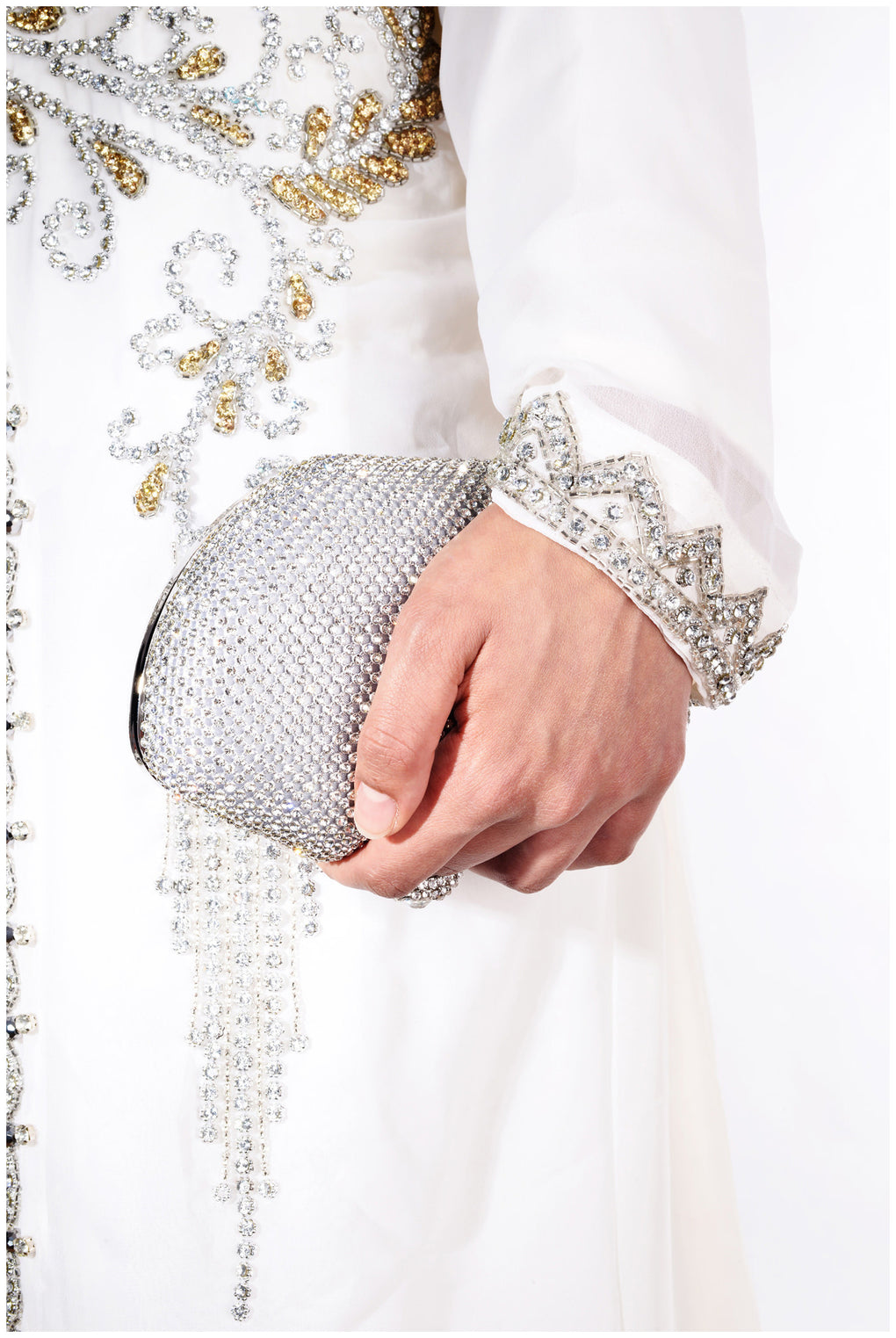 Makina Crystal Elegant Evening Bag