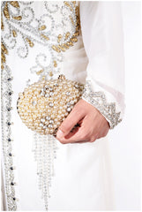 Malika Crystal Elegant Evening Bag
