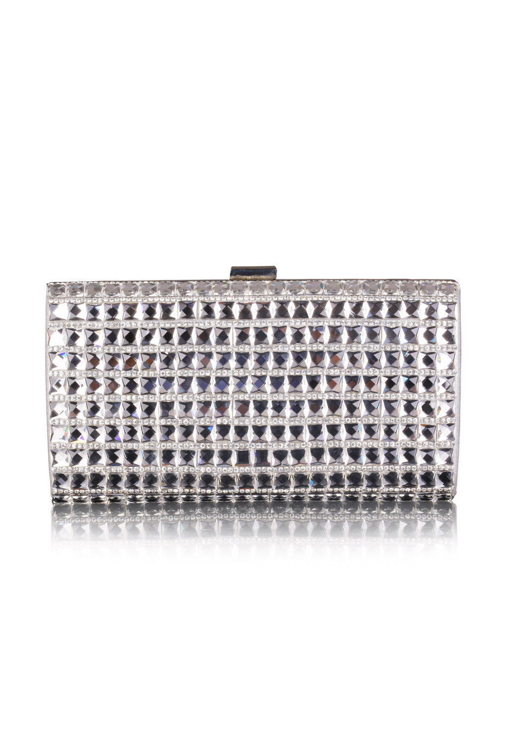Mocha Crystal Elegant Evening Bag