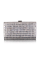 Mocha Crystal Elegant Evening Bag