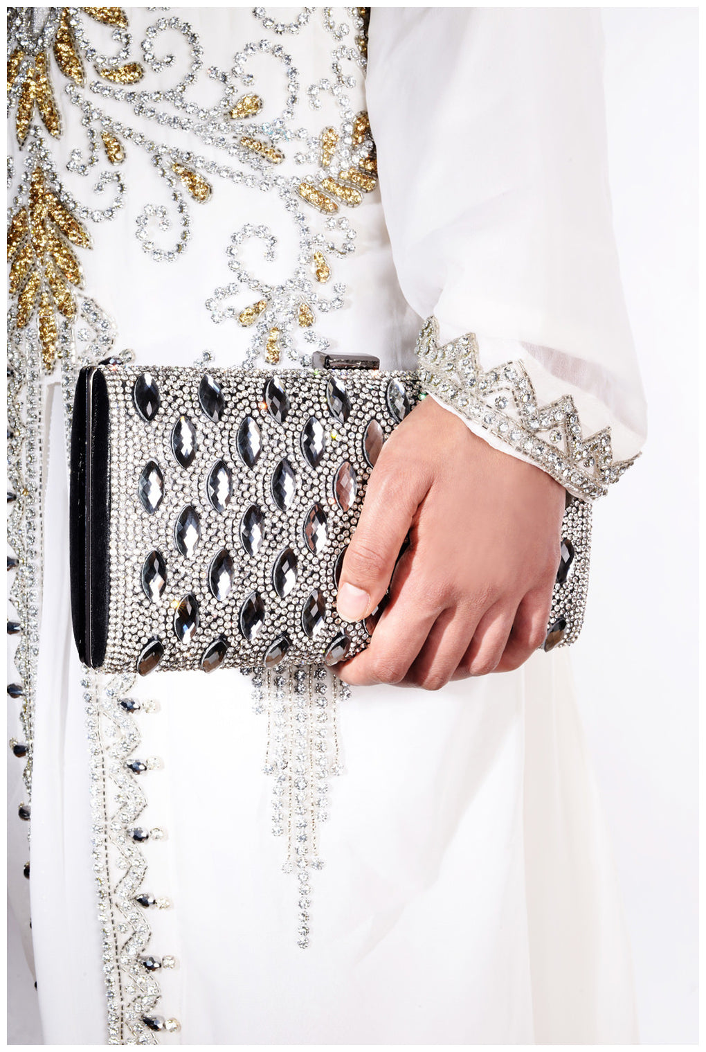 Mumtaz Crystal Elegant Evening Bag