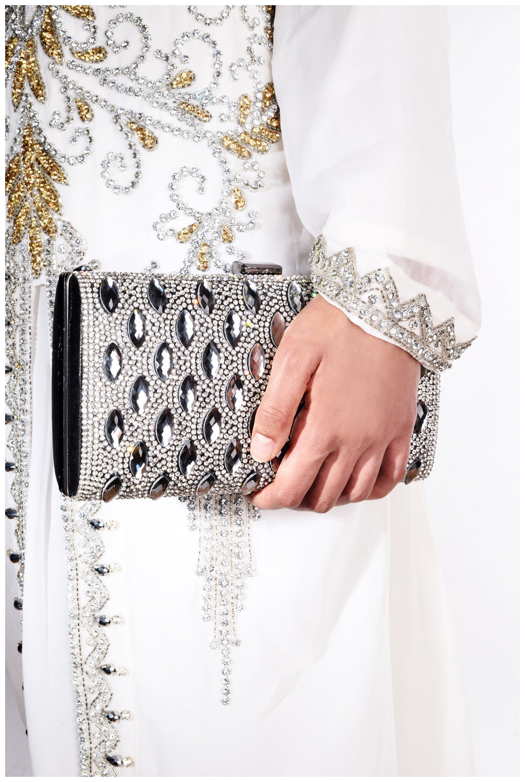 Mumtaz Crystal Elegant Evening Bag