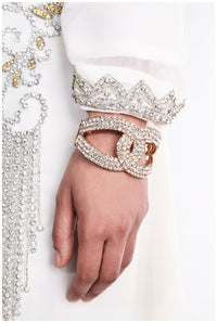 Nadeah Crystal Elegant Evening Bracelet