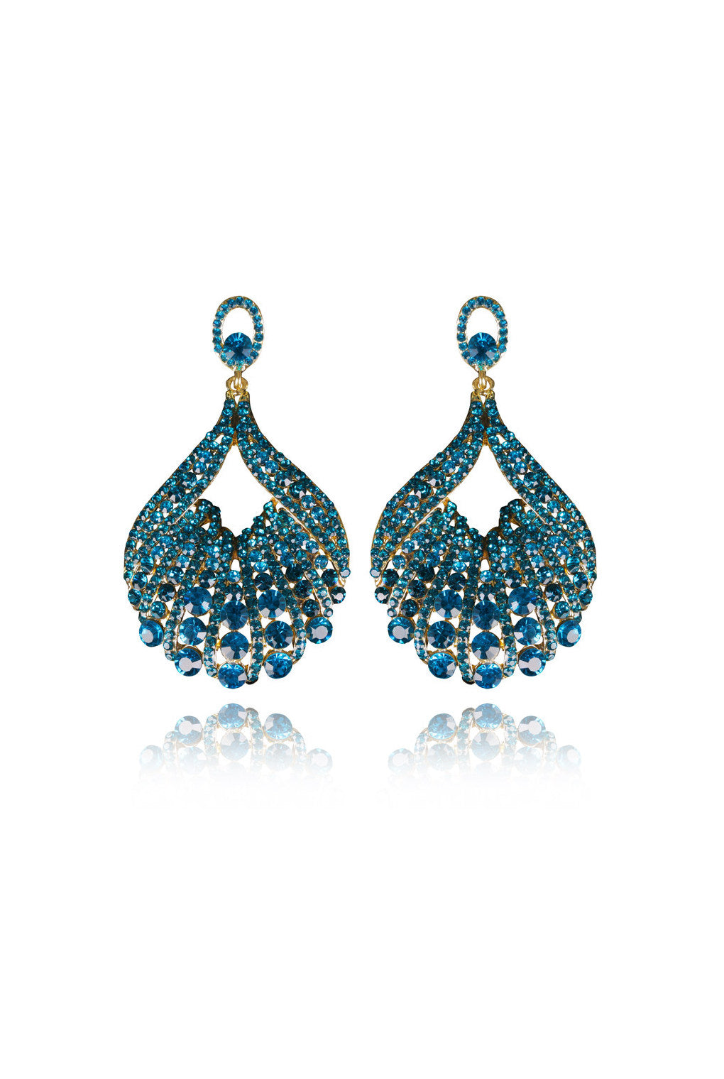 Nagia Crystal Elegant Evening Earring