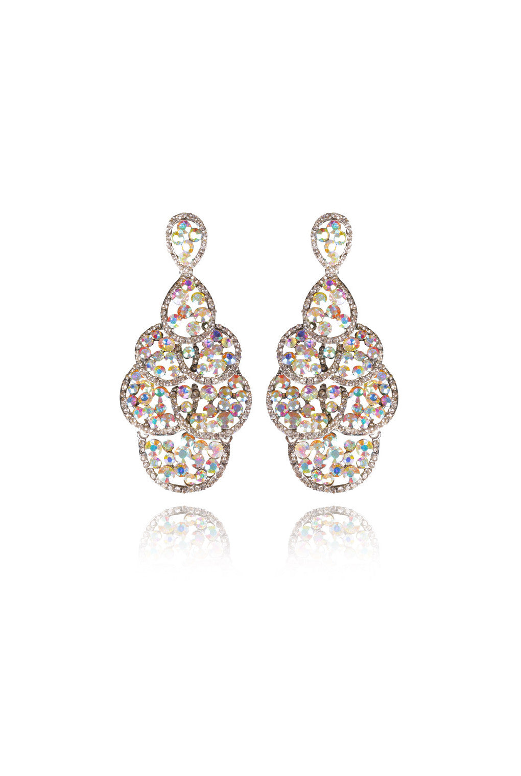 Nailah Crystal Elegant Evening Earring