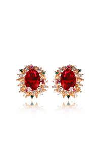 Nakia Crystal Elegant Evening Earring