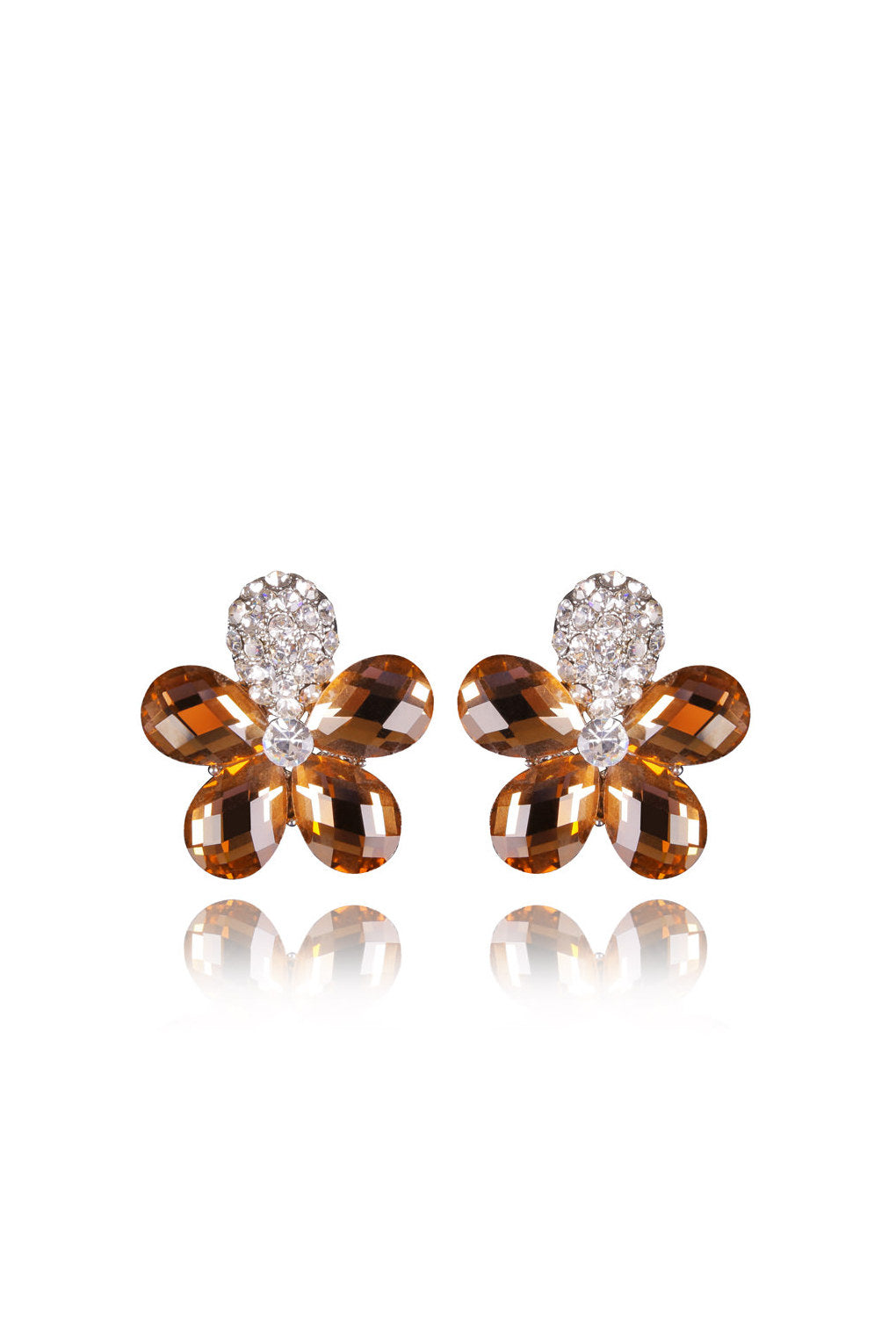 Nisa Crystal Elegant Evening Earring