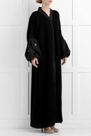 Dariya Luxury Black Abaya