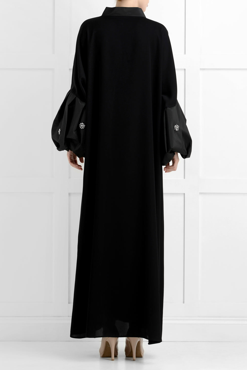 Dariya Luxury Black Abaya