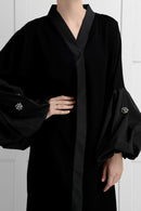 Dariya Luxury Black Abaya